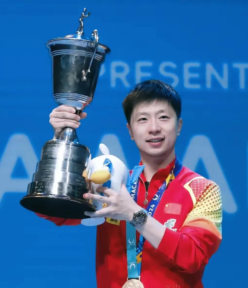 韩国乒乓球队强势奥地利乒乓球队，马龙绝境逆转